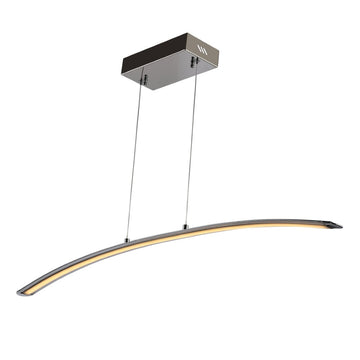 Roxanna 41.5" Dimmable Adjustable Integrated LED Metal Linear Pendant - JONATHAN Y